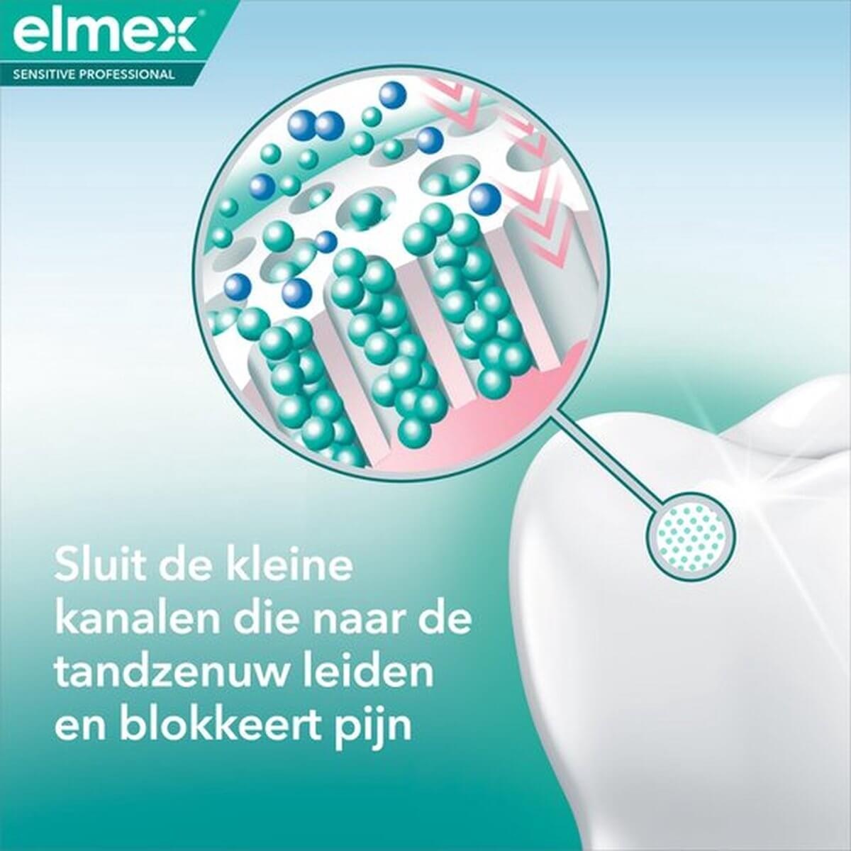 Elmex Tandpasta Sensitive Gentle Whitening | 6 x 75 ml