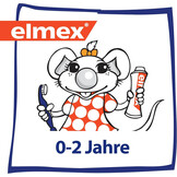 Elmex Leertandenborstel 0-2 Jaar + 12 ml Tandpasta | 6 stuks
