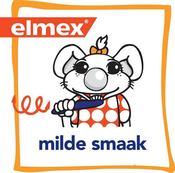 Elmex Leertandenborstel 0-2 Jaar + 12 ml Tandpasta | 6 stuks