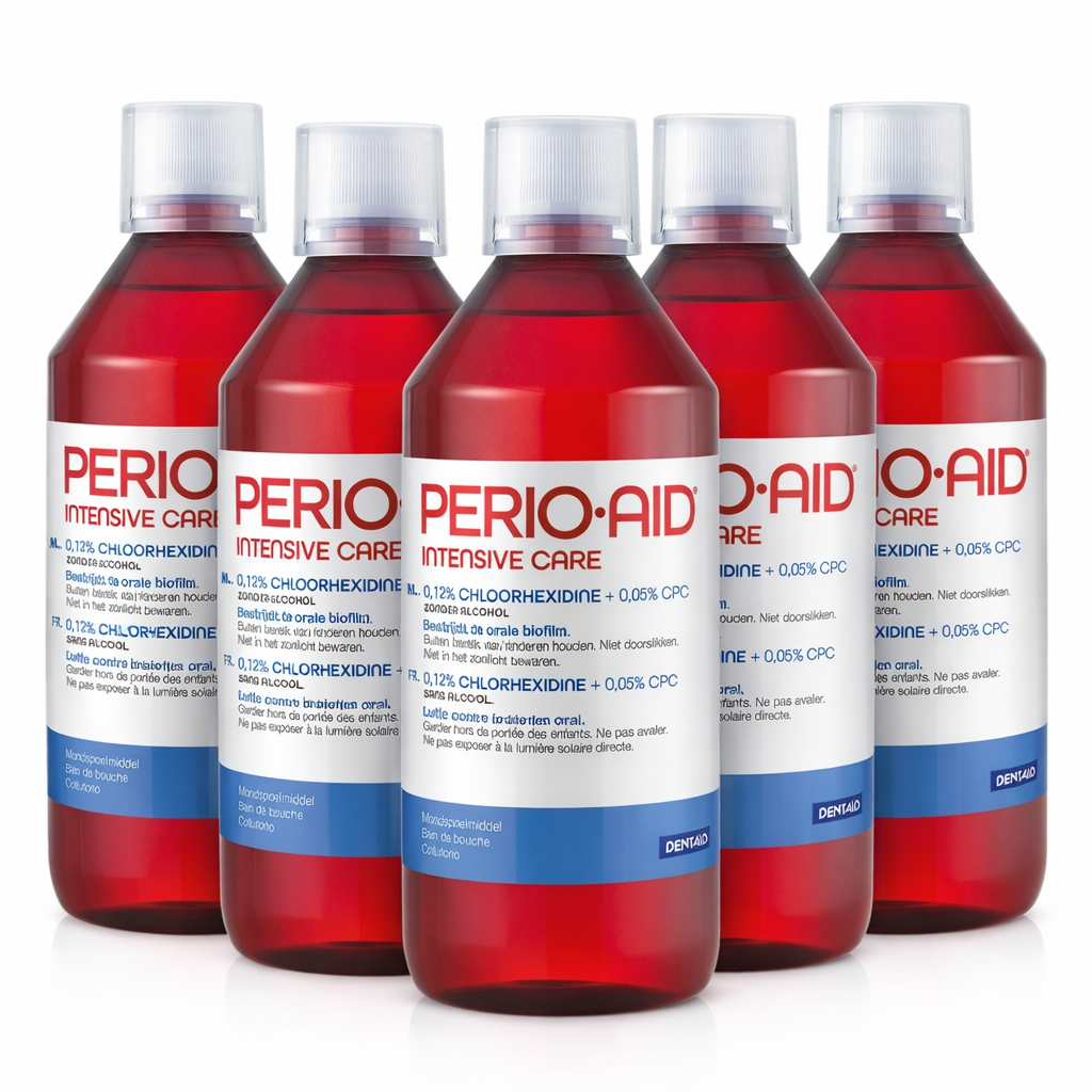 Perio Aid Mondspoeling Intensive Care 0,12% | 6 x 500 ml