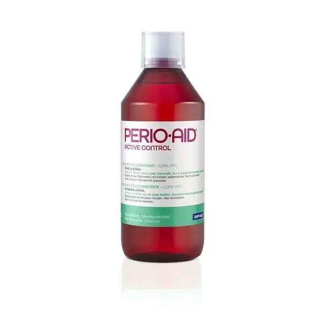 Perio Aid Mondspoeling Active Control 0,05% | 6 x 500 ml