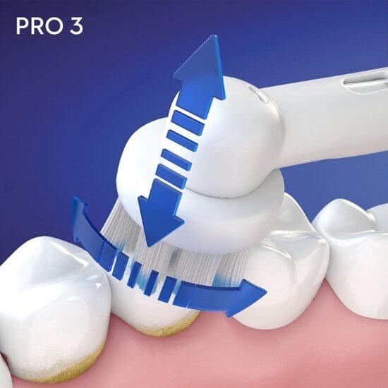 Oral-B PRO 3 3000 Elektrische Tandenborstel | Zwart | Sensitive Clean