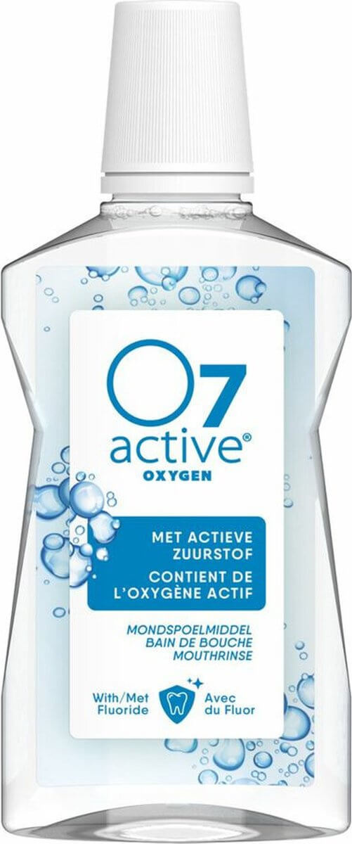 O7 Active Mondspoelmiddel Original  | 6 x 500 ml