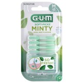 GUM Soft-Picks Minty Medium | 3 x 40 stuks | Voordeelverpakking