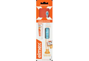 Elmex Leertandenborstel 0-2 Jaar + 12 ml Tandpasta - 2 stuks