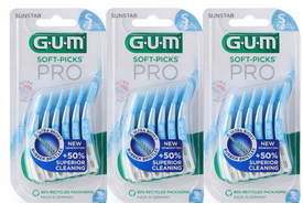 GUM Soft-Picks PRO Small | 3 x 60 stuks | Voordeelverpakking
