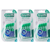 GUM Soft Picks Advanced PRO Large | 3 x 30 stuks | Voordeelverpakking