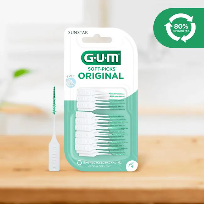 GUM Soft-Picks Original Regular / Medium | 3 x 50 stuks