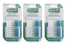 GUM Soft-Picks Original Large | 3 x 50 stuks