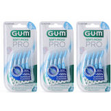 GUM Soft-Picks PRO Small | 3 x 30 stuks | Voordeelverpakking