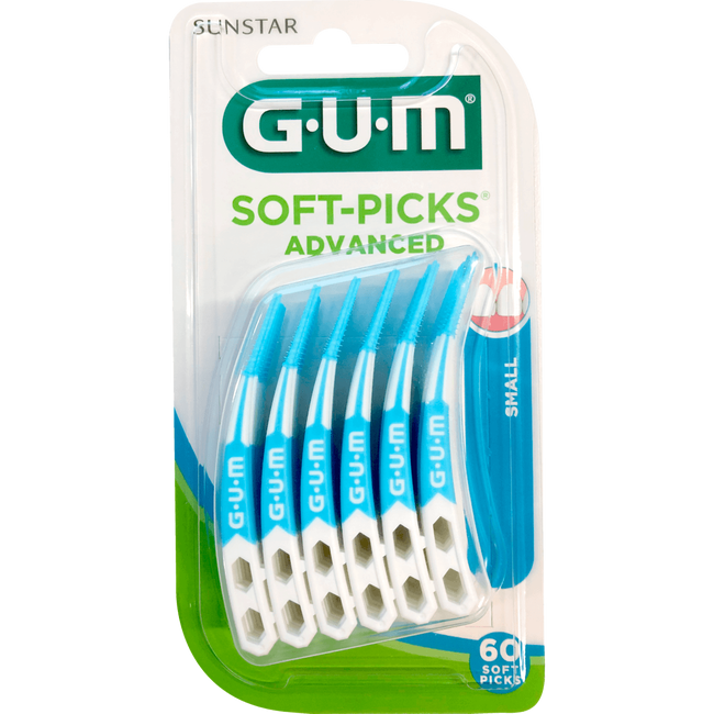 GUM  Soft-Picks Advanced Small | 3 x 60 stuks