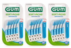 GUM Soft-Picks Advanced Small | 3 x 60 stuks