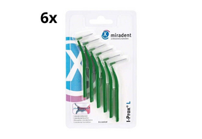 Miradent Interdentale Borstels I-Prox L 0,7 mm Groen 6x 6 stuks