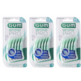 GUM Soft-Picks PRO Medium | 3 x 60 stuks | Voordeelverpakking