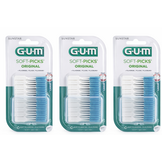 GUM Soft Picks Original Large | 3 x 40 stuks | Voordeelverpakking