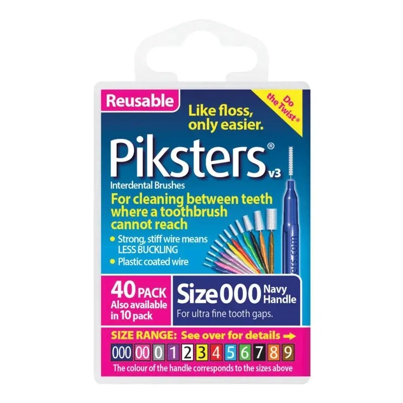 Piksters Ragers 1,2 mm Size 000 Donker Blauw | 40 stuks