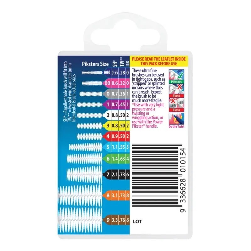 Piksters Ragers 1,2 mm Size 000 Donker Blauw | 40 stuks