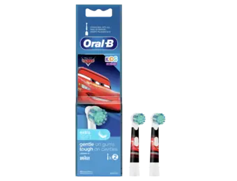 Oral-B Stages Power Kids Opzetborstels Cars - 2 stuks