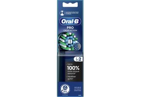Oral B Cross Action Zwart Opzetborstels 12 stk - refill heads 12pcs black