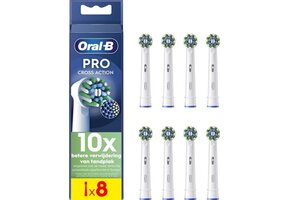 Oral B - Cross Action - Megapak 16 stuks - navulborstels - opzetborstels