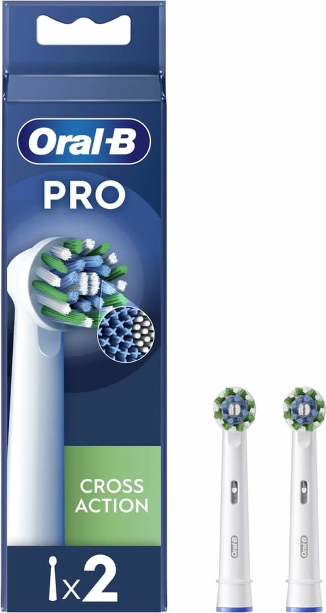 Oral B opzetborstels 12 stuks (2x6) Cross Action