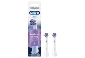 Oral B iO Radiant White Opzetborstels | 2 stuks