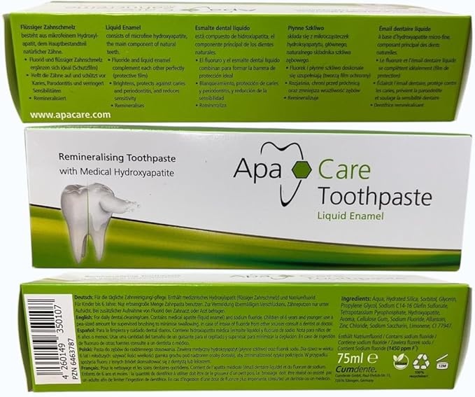 ApaCare Remineraliserende Tandpasta | 75 ml