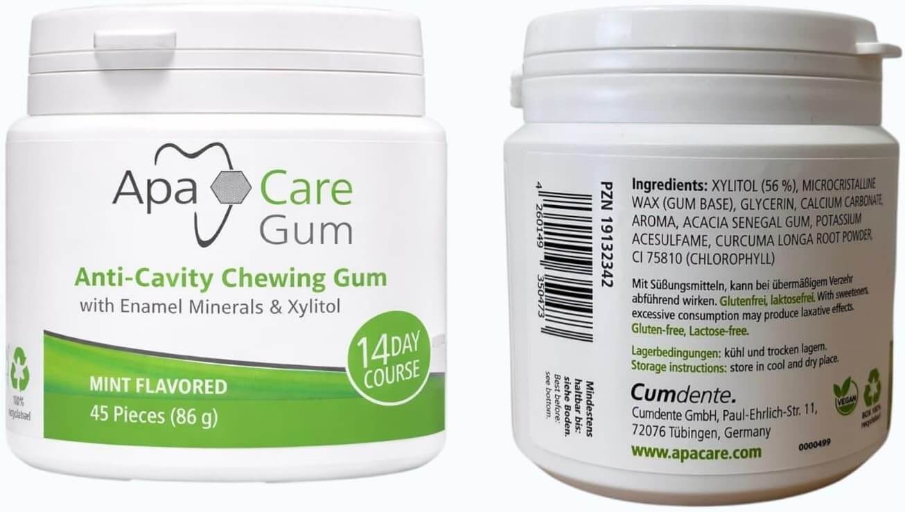 ApaCare Anti-Cariës Kauwgom | 45 stuks