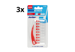 Jordan Interdentaal Brush S 0,5 mm - 3 x 10 stuks - Voordeelverpakking