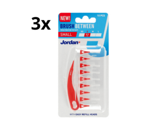 Jordan Interdentaal Brush S 0,5 mm - 3 x 10 stuks - Voordeelverpakking