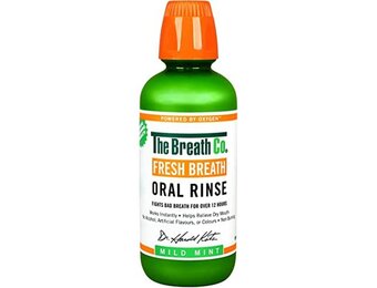 The Breath Co Mondwater - MILD MINT - 2 x 500ML voordeelverpakking