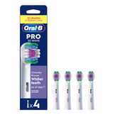 Oral-B Pro 3D White Opzetborstels - 4 Stuks