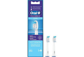 Oral-B Pulsonic Clean Opzetborstels Voor Sonic Tandenborstels, Verpakking Van 2 Stuks