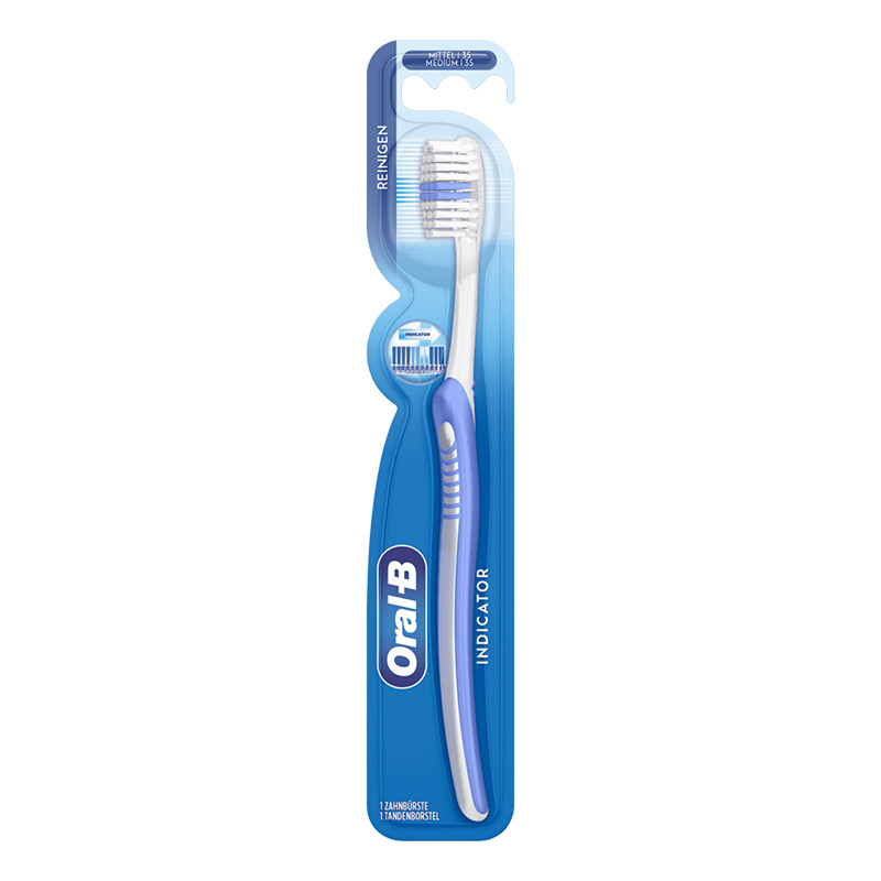 Oral-B 123 Indicator 35 Tandenborstel Medium