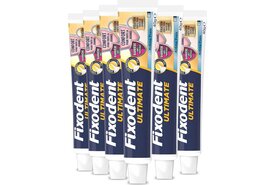 Fixodent Ultimate Fresh Kleefpasta voor Kunstgebit | 6 x 40 g Voordeelverpakking