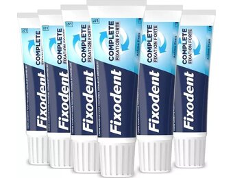 Fixodent Complete Fresh Original Kleefpasta voor Kunstgebit | 6 x 47 g Voordeelverpakking