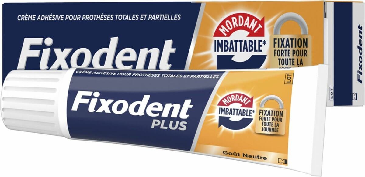Fixodent Plus Dual Power Kleefpasta voor Kunstgebit | 6 x 40 g Voordeelverpakking