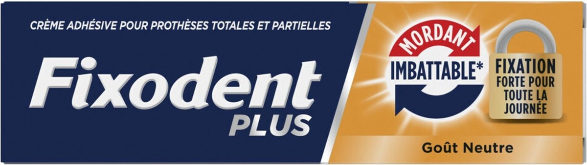 Fixodent Plus Dual Power Kleefpasta voor Kunstgebit | 6 x 40 g Voordeelverpakking