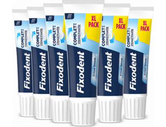 Fixodent Complete Fresh Original Kleefpasta voor Kunstgebit | 6 x 70 g Voordeelverpakking