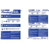 Fixodent Food Barrier Frisse Smaak Kleefpasta voor Kunstgebit | 12 x 40 g Voordeelverpakking