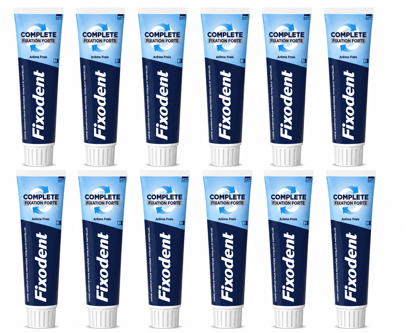 Fixodent Complete Fresh Original Kleefpasta voor Kunstgebit | 6 x 70 g Voordeelverpakking