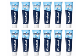 Fixodent Complete Fresh Original Kleefpasta voor Kunstgebit | 12 x 47 g Voordeelverpakking