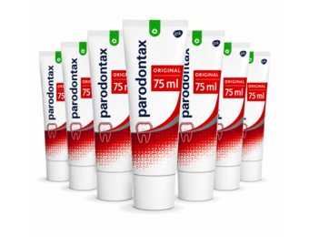 Parodontax Original Fluoride Tandpasta | 6 x 75 ml Voordeelverpakking