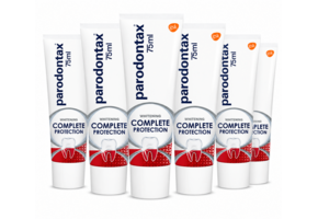 Parodontax Complete Protection Whitening Tandpasta | 6 x 75 ml Voordeelverpakking