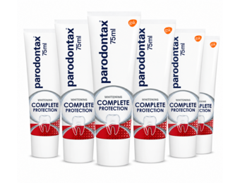 Parodontax Complete Protection Whitening Tandpasta – 6 x 75 ml Voordeelverpakking