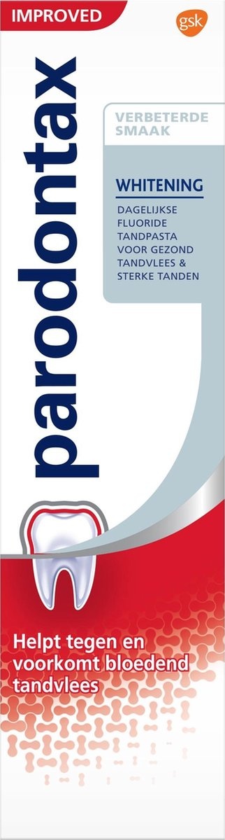 Parodontax Whitening Tandpasta – 6 x 75 ml Voordeelverpakking
