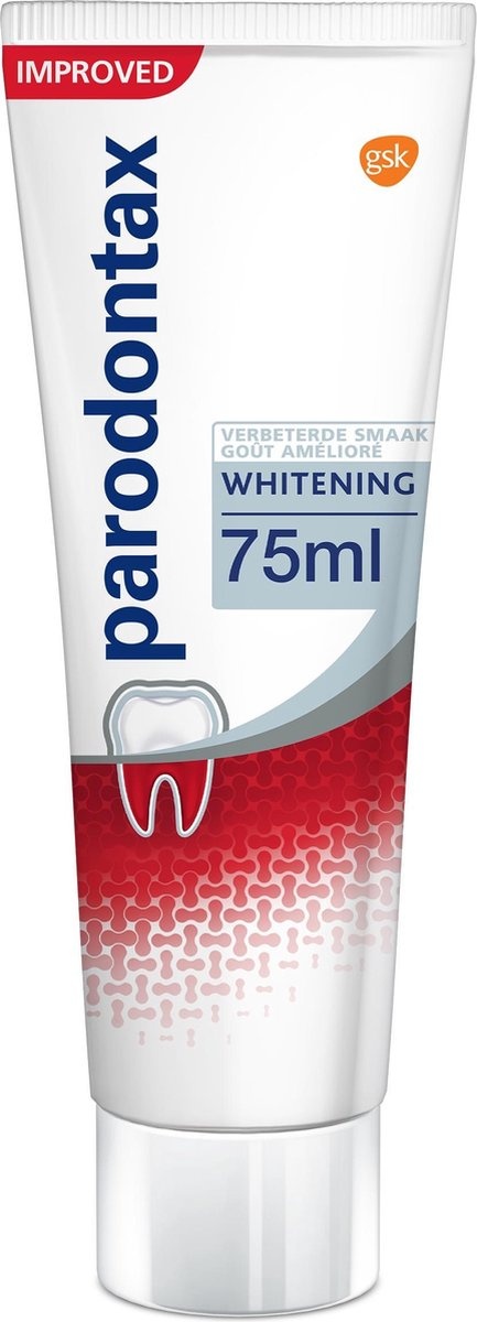 Parodontax Whitening Tandpasta – 6 x 75 ml Voordeelverpakking
