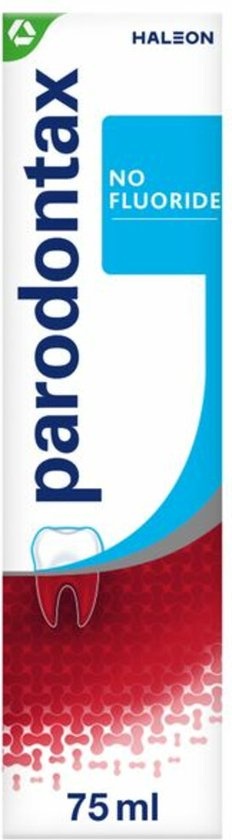 Parodontax Fluoride Vrij Tandpasta | 6 x 75 ml Voordeelverpakking