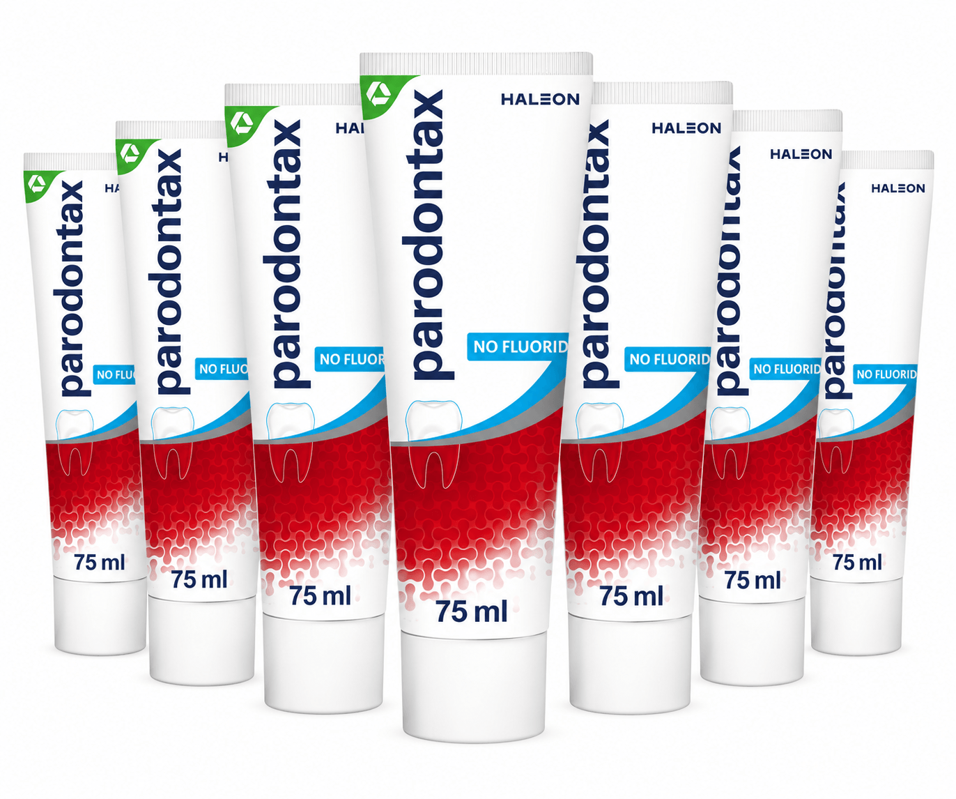 Parodontax Fluoride Vrij Tandpasta | 6 x 75 ml Voordeelverpakking
