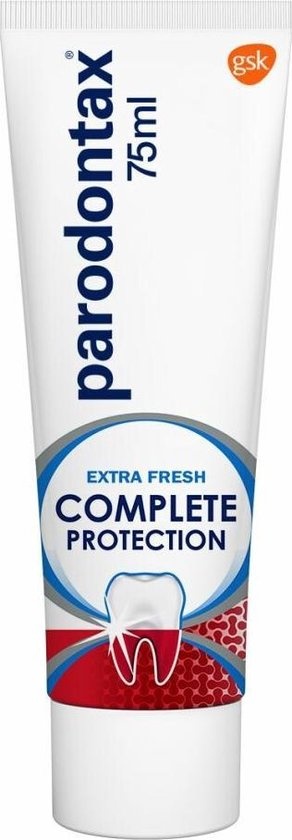 Parodontax Complete Protection Extra Fresh Tandpasta | 6 x 75 ml Voordeelverpakking